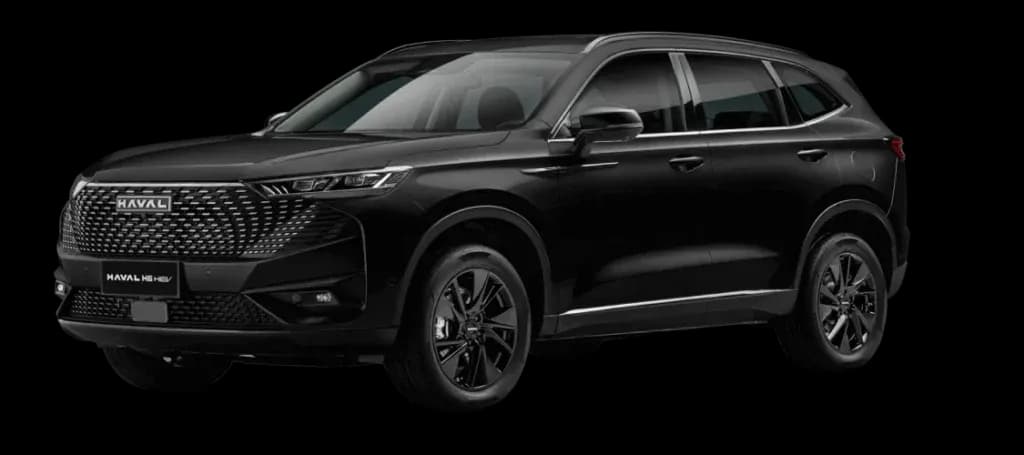 Carro preto com travas da linha Black